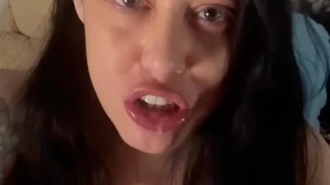 Put your cum between my tits! 