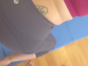 Yoga Workout Turns Into POV Deep Dicking 4/16