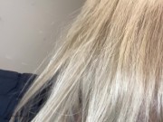 Public cumwalk Joanna Meadows-NaughtyJoJo fan meet-up blow job in hotel stairwell, cumwalk downtown 10/16