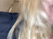 Public cumwalk Joanna Meadows-NaughtyJoJo fan meet-up blow job in hotel stairwell, cumwalk downtown 11/16