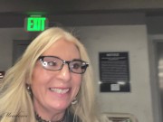 Public cumwalk Joanna Meadows-NaughtyJoJo fan meet-up blow job in hotel stairwell, cumwalk downtown 15/16