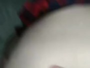 Schoolgirl slut takes big cock from her professor in her ass in her dorm 1/16