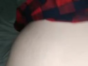 Schoolgirl slut takes big cock from her professor in her ass in her dorm 4/16