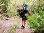 fuimos de excursion y termino en un rapidito en el rio 1/16