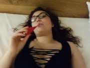POV Nerdy Student Girl with Glasses getting fucked to Extreme Loud Orgasm 1/16