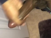 WANNA COME HELP ME STROKE IT?