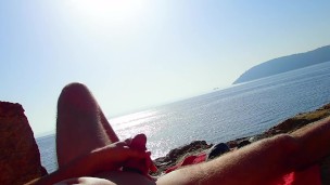 Playing at the Beach