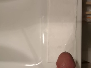 Slow Motion Huge Cumshot