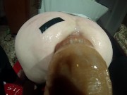 SUBMISSIVE HUSBAND Femdom Cuck Gaping 4/16