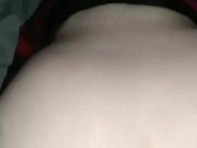 Schoolgirl slut takes huge cock in her ass from her professor in her dorm after class 7/16