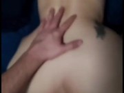 Hot ass bends over to take big cock and loves 2/16