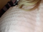  Neighbour came to borrow coffee and i paid her money to cum in her mouth and suck my cock 7/16