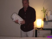 GABBY The MILF Sucks Off Client after Massage 1/16