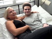 Thick Blonde PAWG Fucks Fresh Teen Star Miguel! 5/16