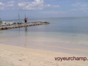 These are the Exhibitionist Wives I like to film flashing in public and teasing nude beach voyeurs! 10/16