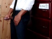 MALE MASTURBATION  - GUY MOANING AND CUMMING WITH DIRTY TALK  #3
