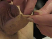 POV Foreskin Play with Limp Dick 2/16