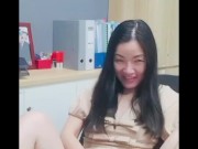 Office playing with my pussy 10/16