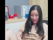 Office playing with my pussy 5/16