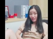 Office playing with my pussy 6/16