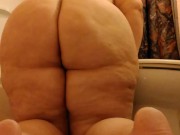 Feet and ass 