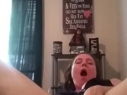 AngelGrave Plays with Princess Pretty Pink with A Large Dildo and Anal Plug