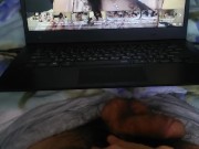Boy's masturbaition with a girl