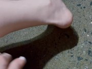 Late night power pee farts, I really had to go!
