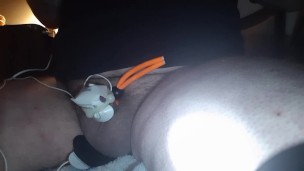 Electro tourter my tiny spun worthless penis
