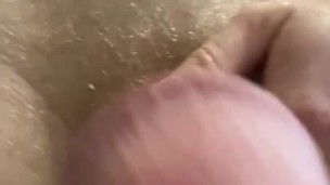 Hot stud gets hard through briefs 