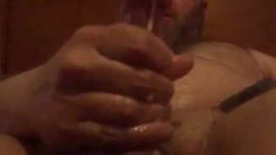 Slow motion cum shot 