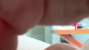 Playing with my cock 