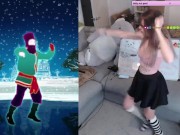 SWEATY CUTE E GIRL DANCING TO RASPUTIN 14/16