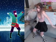 SWEATY CUTE E GIRL DANCING TO RASPUTIN 9/16