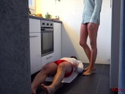 Mistress Kym wakes up in the morning and uses her slave 5/16