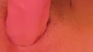 Watch me fuck myself with pink dildo 