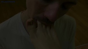 Sporty Mistress Sofi Humiliates Slave by Ordering Him to Sniff and Lick Her Sweaty Socks