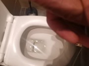 Stroking my dick