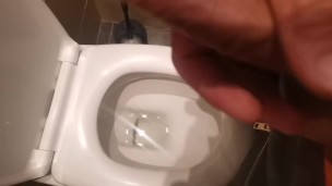 Stroking my dick