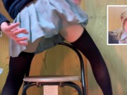 金髪ヤンキーがパンチラしながらあなたの話を聞いてくれる！！！ - Screenshot 13 of 16 - Crossdresser