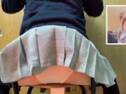金髪ヤンキーがパンチラしながらあなたの話を聞いてくれる！！！ - Screenshot 2 of 16 - Schoolgirl