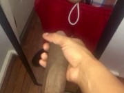 Jacking Off my BBC in the Mirror 15/16