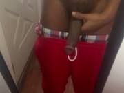 Jacking Off my BBC in the Mirror 6/16