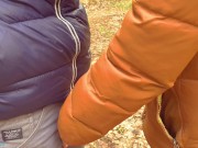 DONE!!! Risky Outdoor Blowjob For A Stranger Cum In My