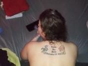 Young Wife bent over for husband 13/16