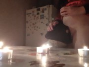В романтический вечер выебала свою рабыню в рот - IkaSmokS