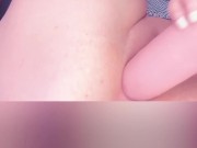 Fucking my wet pussy with Big Dildo for first time Part 2 12/16