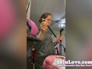 Amateur pornstar reveals behind the scenes eating & dancing & strap-on JOI dick rates asshole spreads & lots more - Lelu Love 3/16