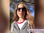 Amateur pornstar reveals behind the scenes eating & dancing & strap-on JOI dick rates asshole spreads & lots more - Lelu Love 8/16