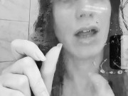 Femdom Wet Kisses - spit & lip fetish